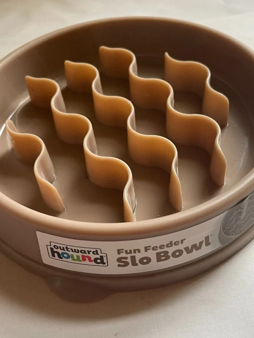 Slow Feeder Bowl Small Dog Cats Prevent Obesity Improve Digestion Dry Wet Food